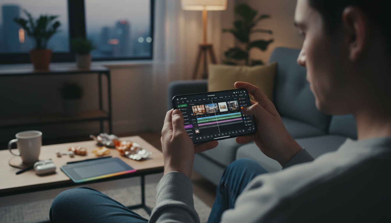 スマホで動画編集