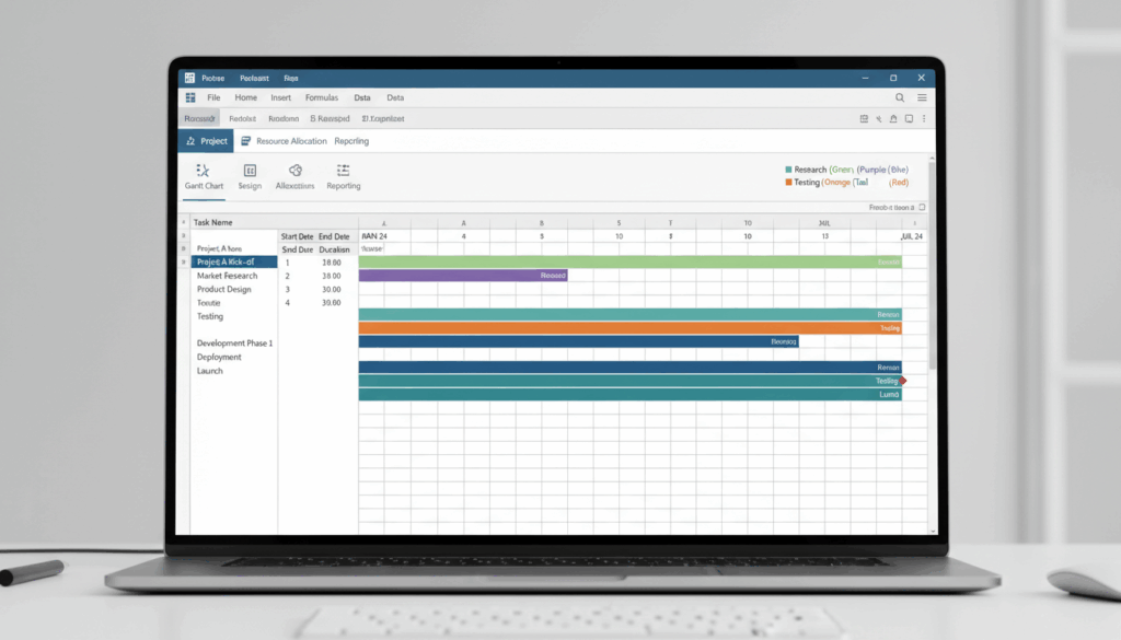 スプレッドシートタイムライン