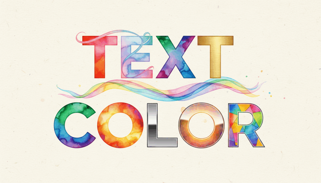 テキストカラー