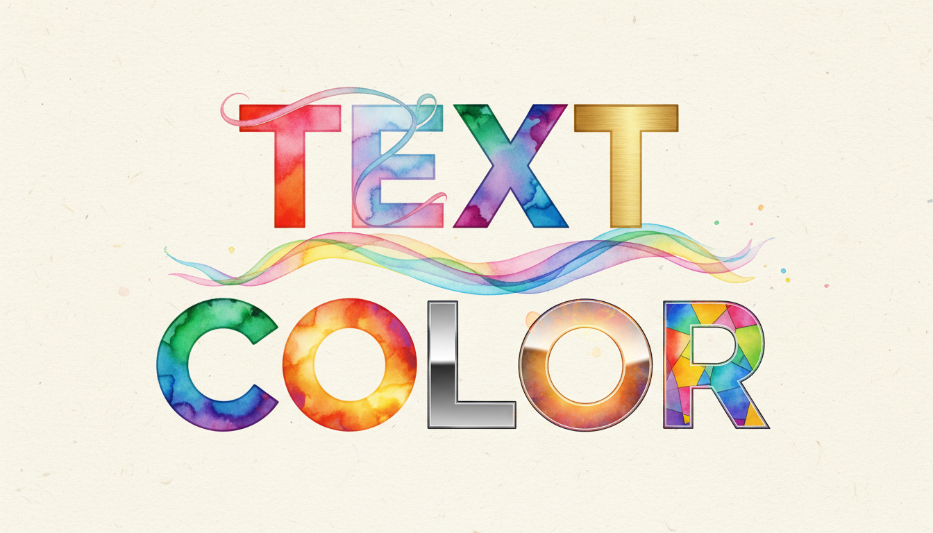 テキストカラー